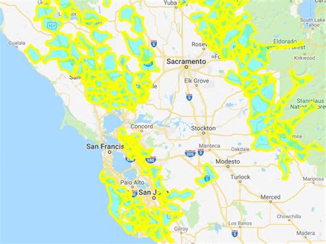 PG&E Outage in Fremont, Alameda County, California 